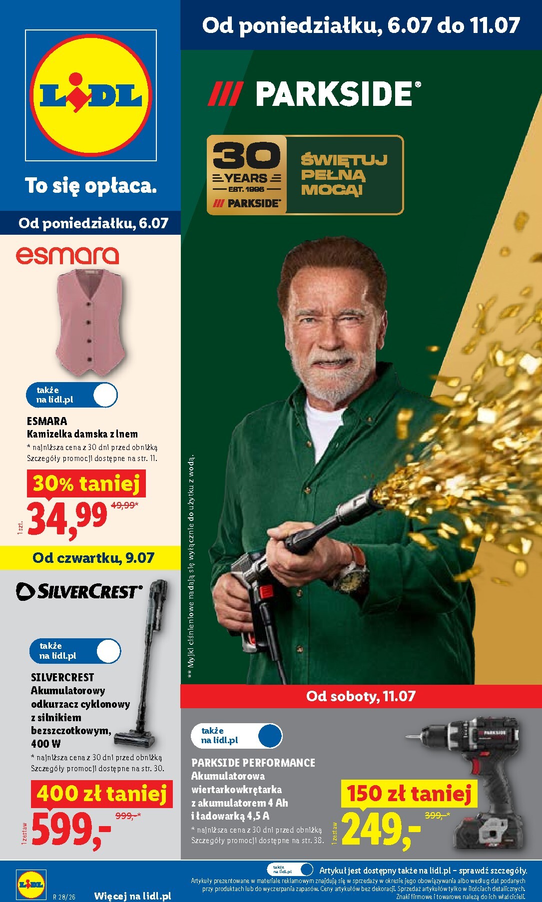 lidl - Nowa gazetka Lidl - Katalog Okazji ważna od 06.07.2026 do 11.07.2026