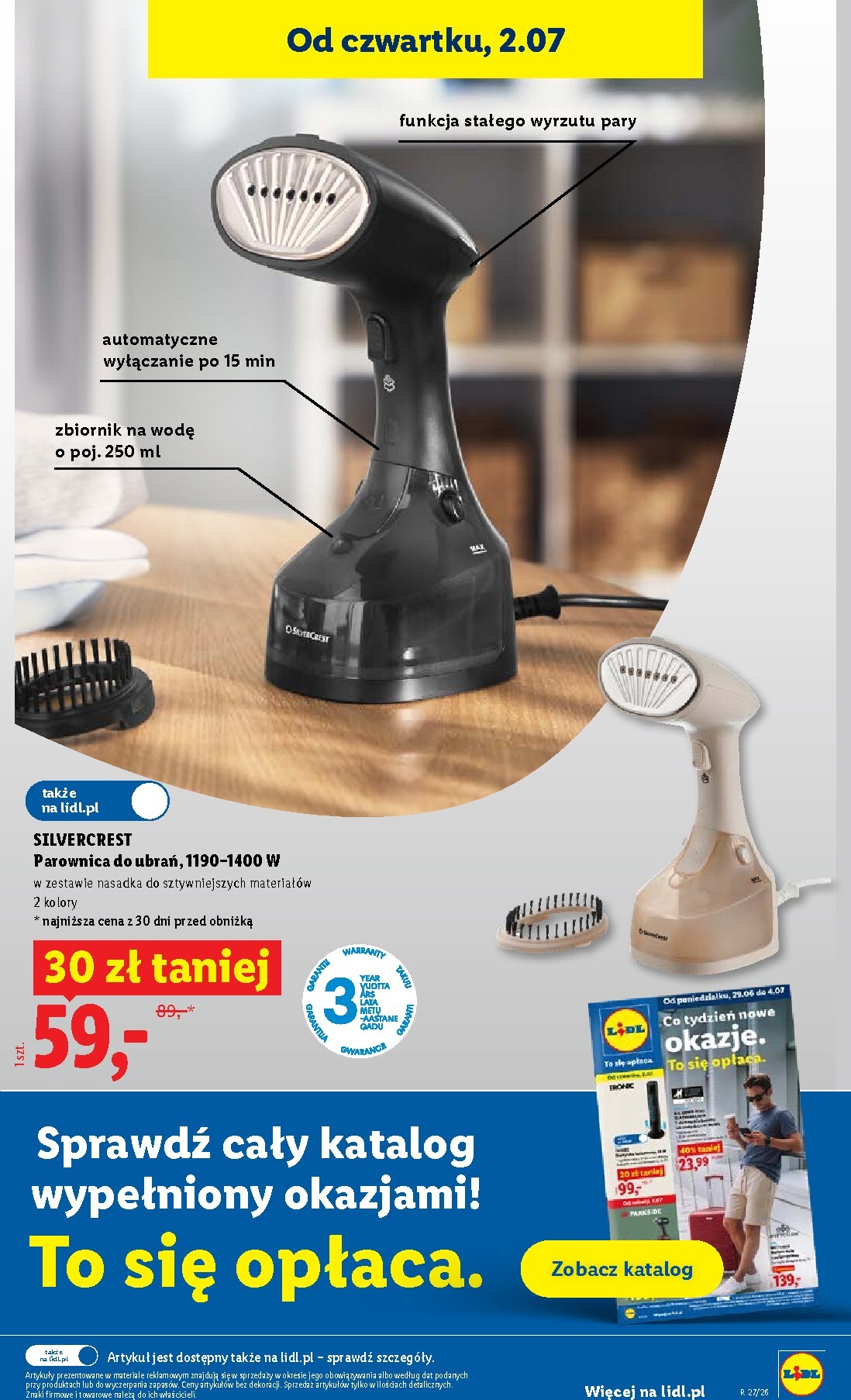 lidl - Nowa gazetka Lidl - Gazetka ważna od 2.07 do 4.07 ważna od 02.07.2026 do 04.07.2026 - page: 31