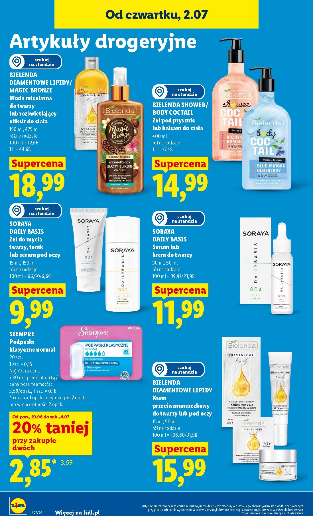 lidl - Nowa gazetka Lidl - Gazetka ważna od 2.07 do 4.07 ważna od 02.07.2026 do 04.07.2026 - page: 84