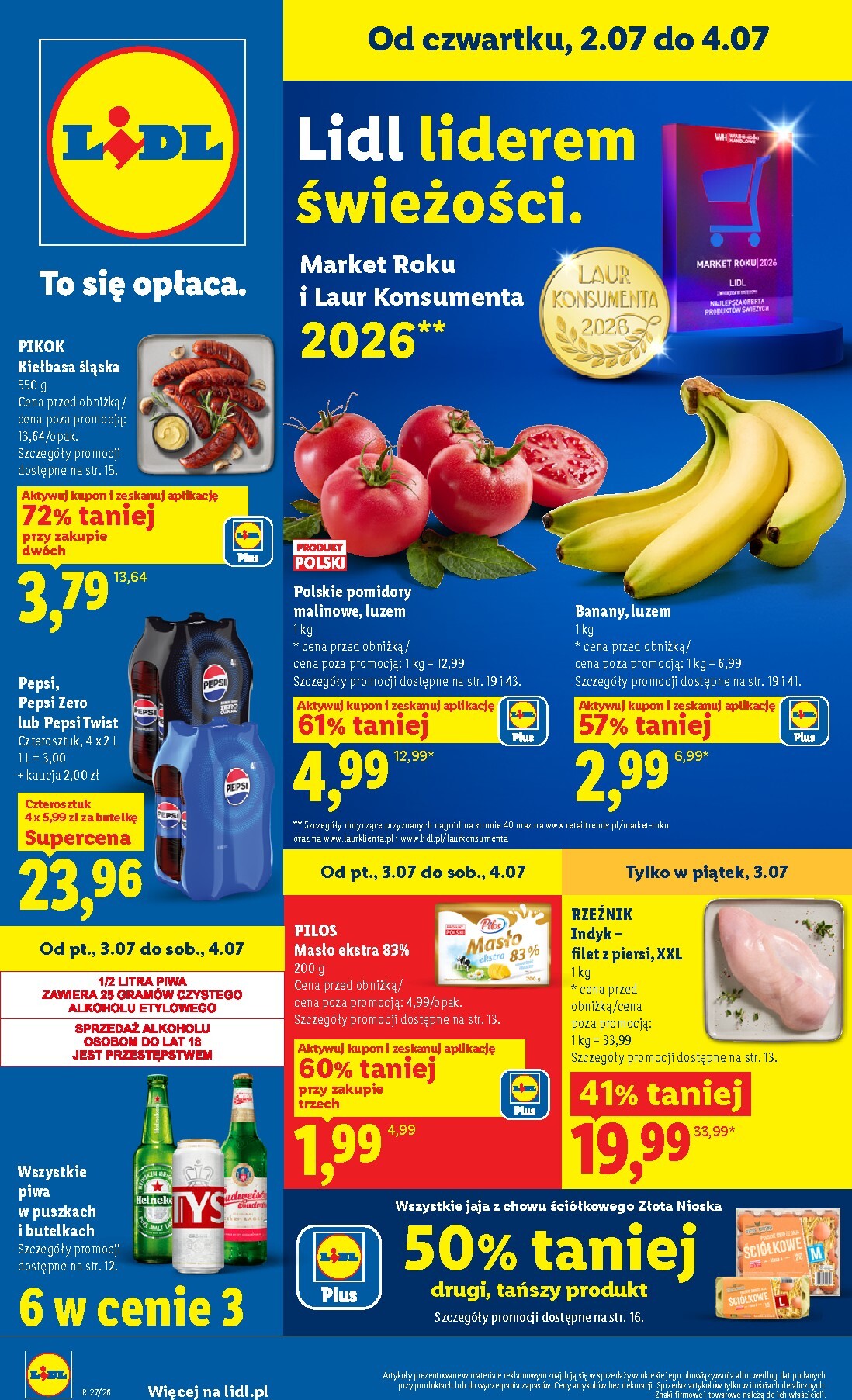 lidl - Aktualna gazetka Lidl - Gazetka ważna od 2.07 do 4.07 ważna od 02.07.2026 do 04.07.2026