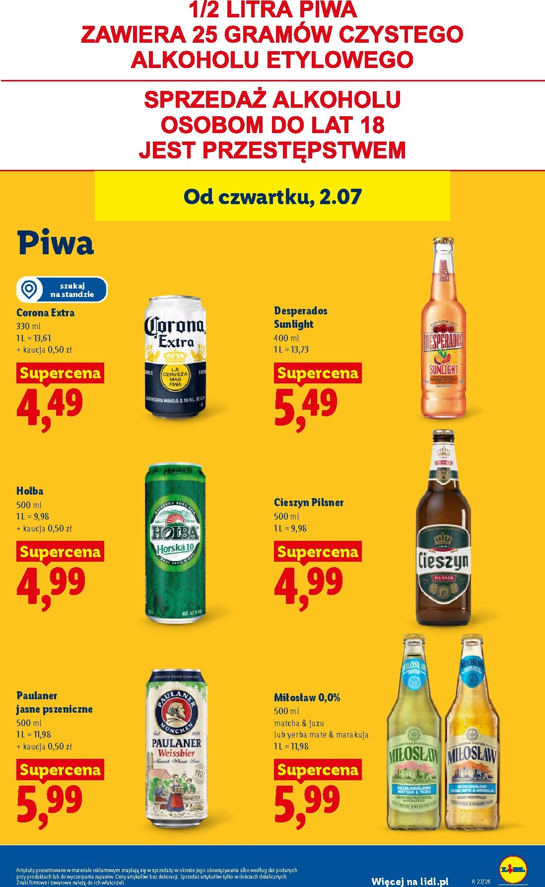 lidl - Aktualna gazetka Lidl - Gazetka ważna od 2.07 do 4.07 ważna od 02.07.2026 do 04.07.2026 - page: 71