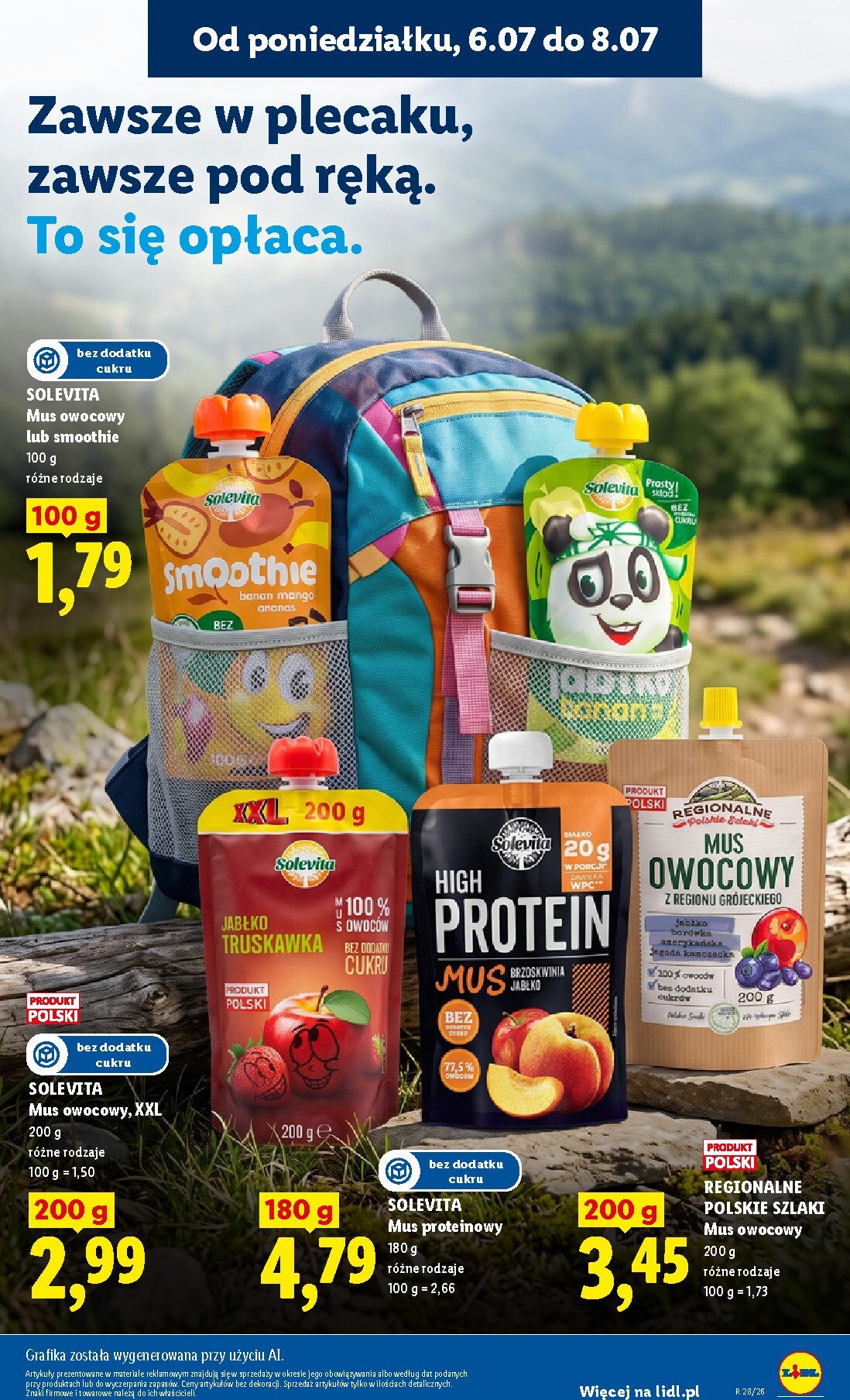 lidl - Nowa gazetka Lidl - Gazetka ważna od 6.07 do 8.07 ważna od 06.07.2026 do 08.07.2026 - page: 73