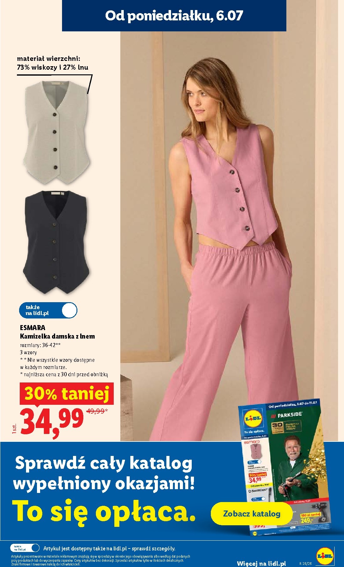 lidl - Nowa gazetka Lidl - Gazetka ważna od 6.07 do 8.07 ważna od 06.07.2026 do 08.07.2026 - page: 29