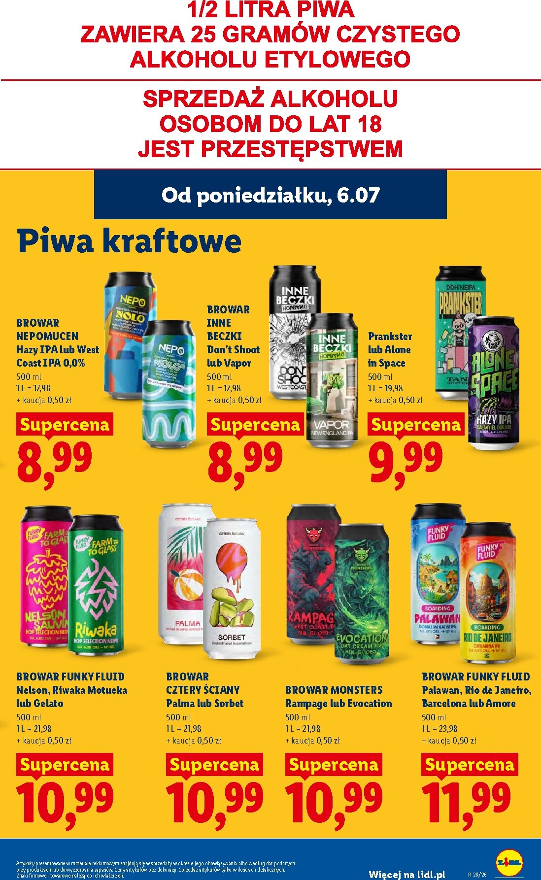 lidl - Nowa gazetka Lidl - Gazetka ważna od 6.07 do 8.07 ważna od 06.07.2026 do 08.07.2026 - page: 77