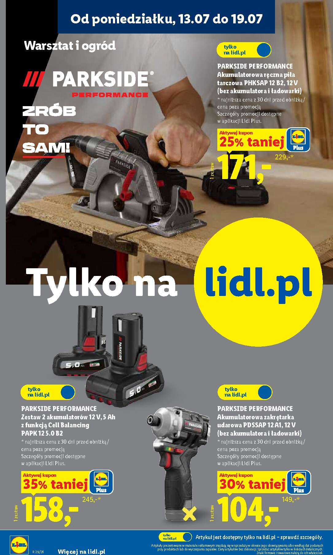 lidl - Nowa gazetka Lidl - Katalog ważny od 13.07 ważna od 13.07.2026 do 18.07.2026 - page: 30