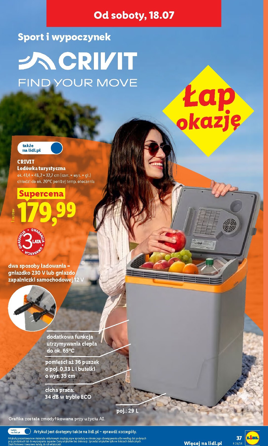 lidl - Nowa gazetka Lidl - Katalog ważny od 13.07 ważna od 13.07.2026 do 18.07.2026 - page: 43