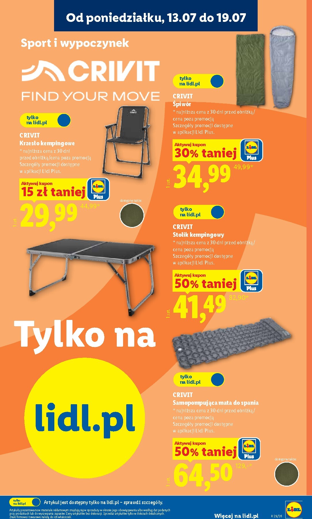 lidl - Nowa gazetka Lidl - Katalog ważny od 13.07 ważna od 13.07.2026 do 18.07.2026 - page: 31