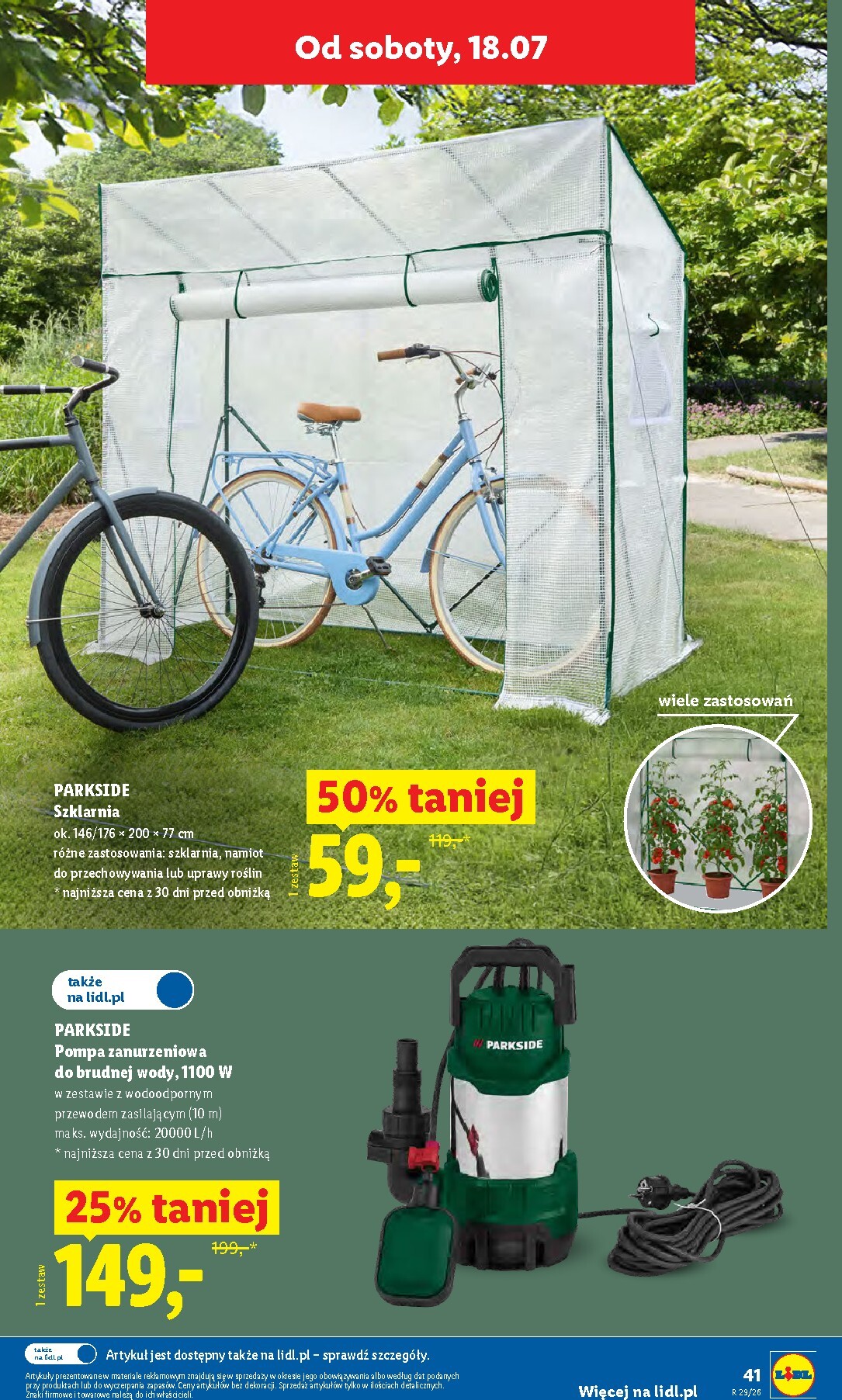 lidl - Nowa gazetka Lidl - Katalog ważny od 13.07 ważna od 13.07.2026 do 18.07.2026 - page: 47