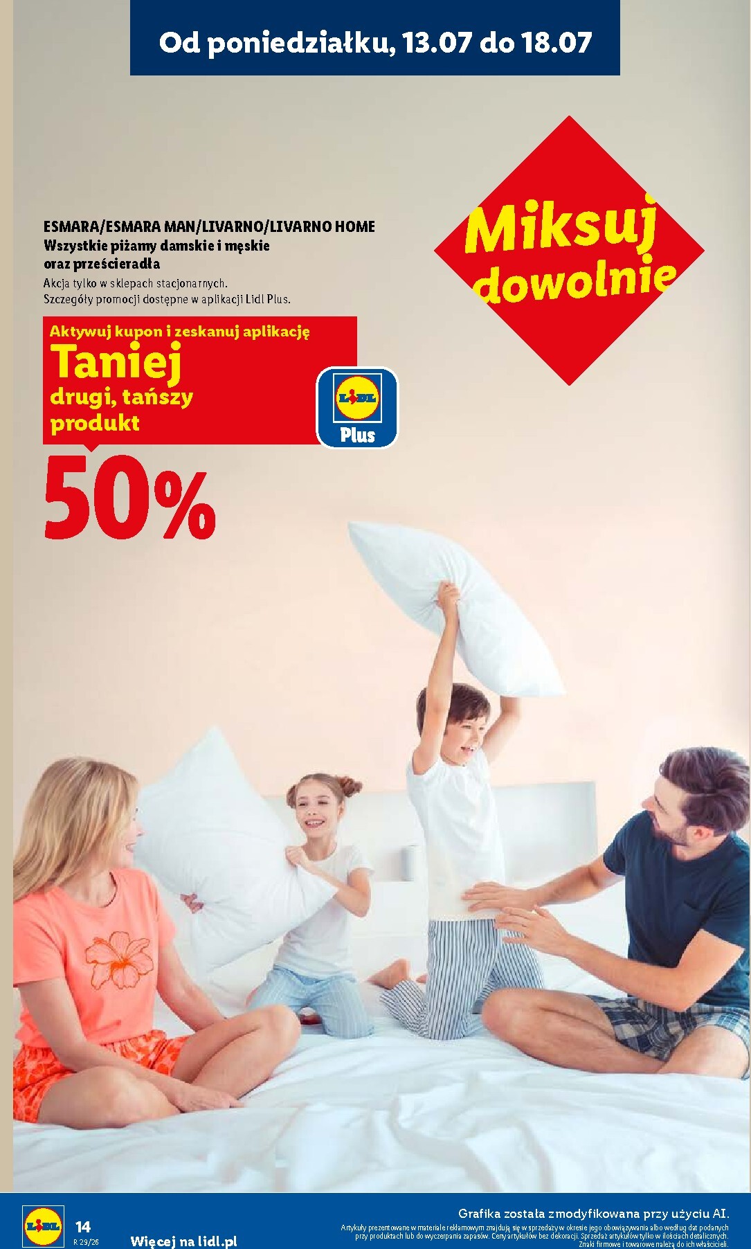 lidl - Nowa gazetka Lidl - Katalog ważny od 13.07 ważna od 13.07.2026 do 18.07.2026 - page: 14