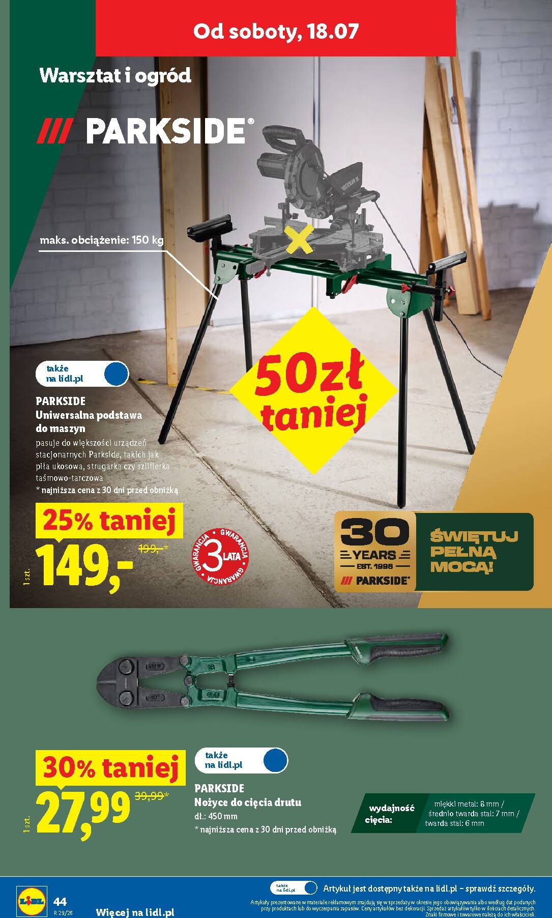 lidl - Nowa gazetka Lidl - Katalog ważny od 13.07 ważna od 13.07.2026 do 18.07.2026 - page: 50