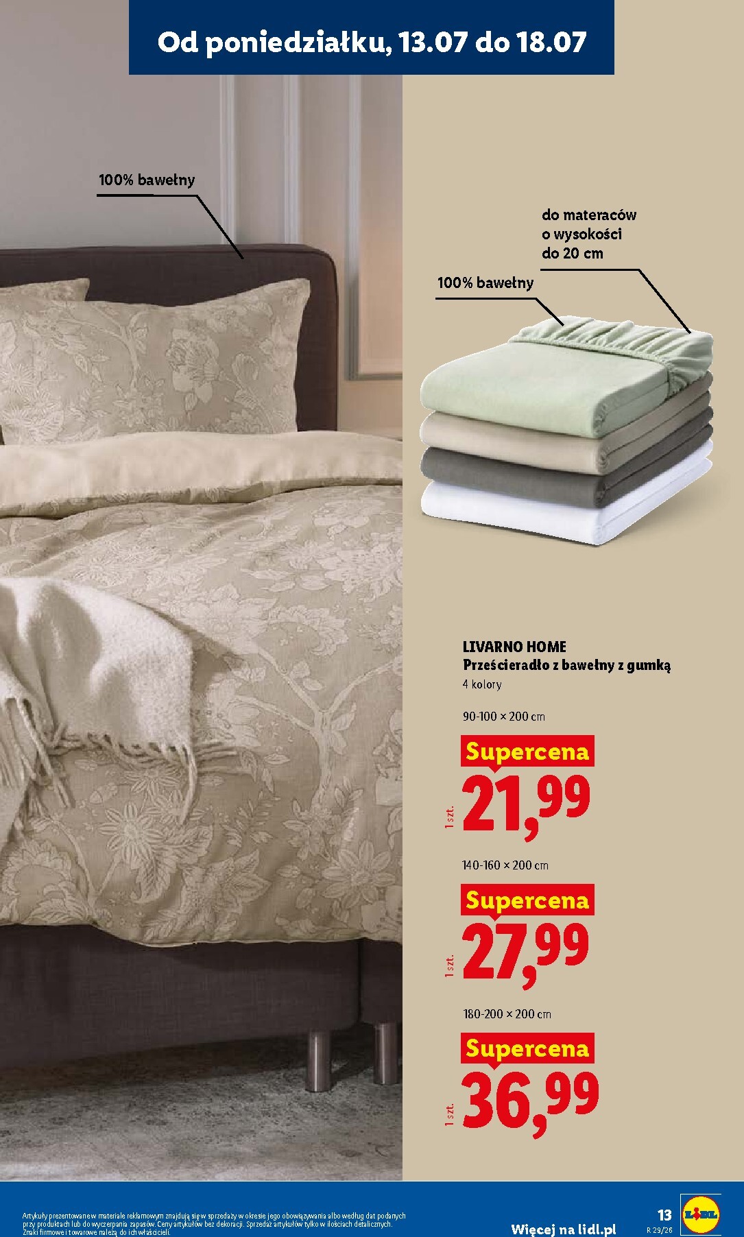lidl - Nowa gazetka Lidl - Katalog ważny od 13.07 ważna od 13.07.2026 do 18.07.2026 - page: 13