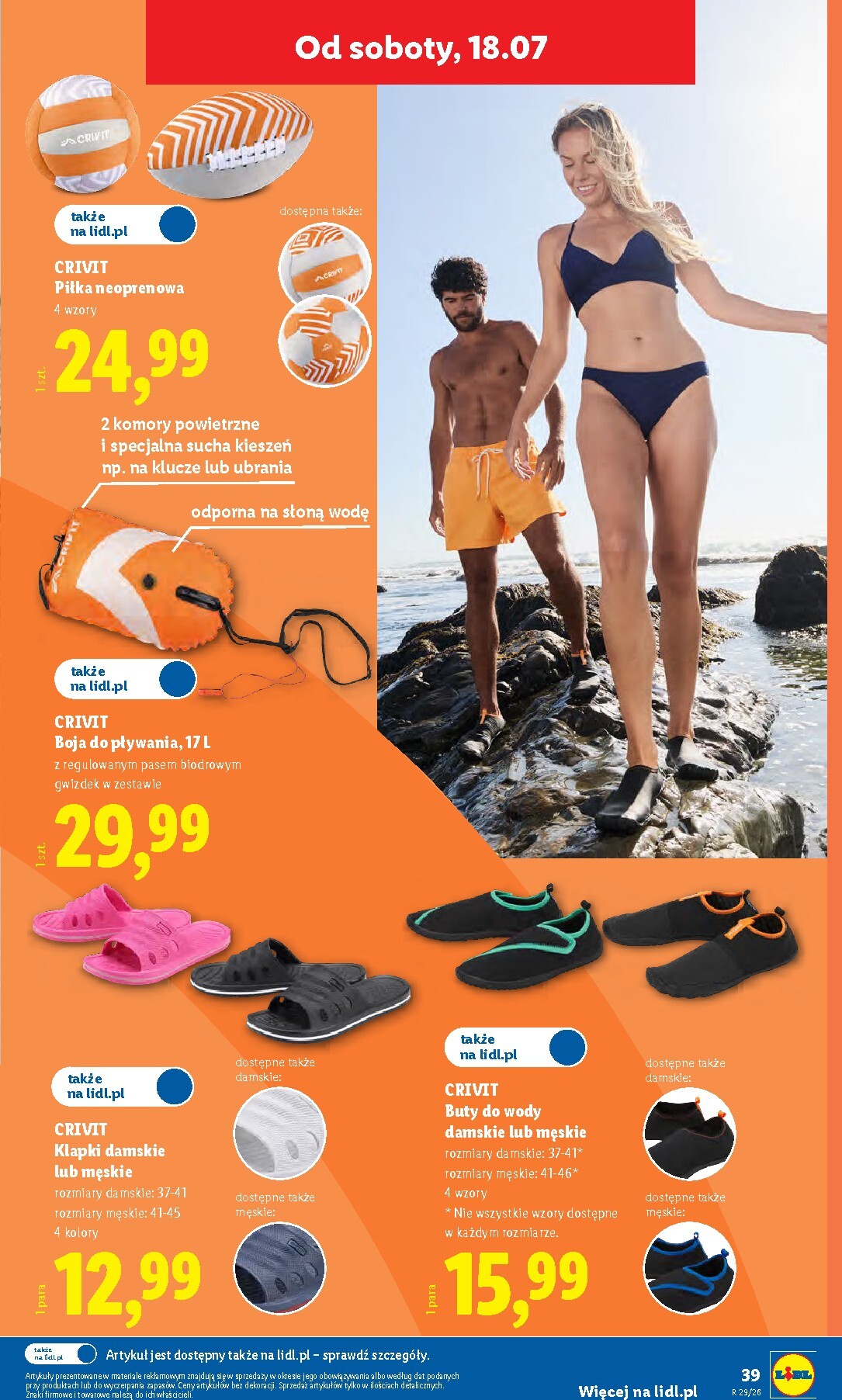 lidl - Nowa gazetka Lidl - Katalog ważny od 13.07 ważna od 13.07.2026 do 18.07.2026 - page: 45