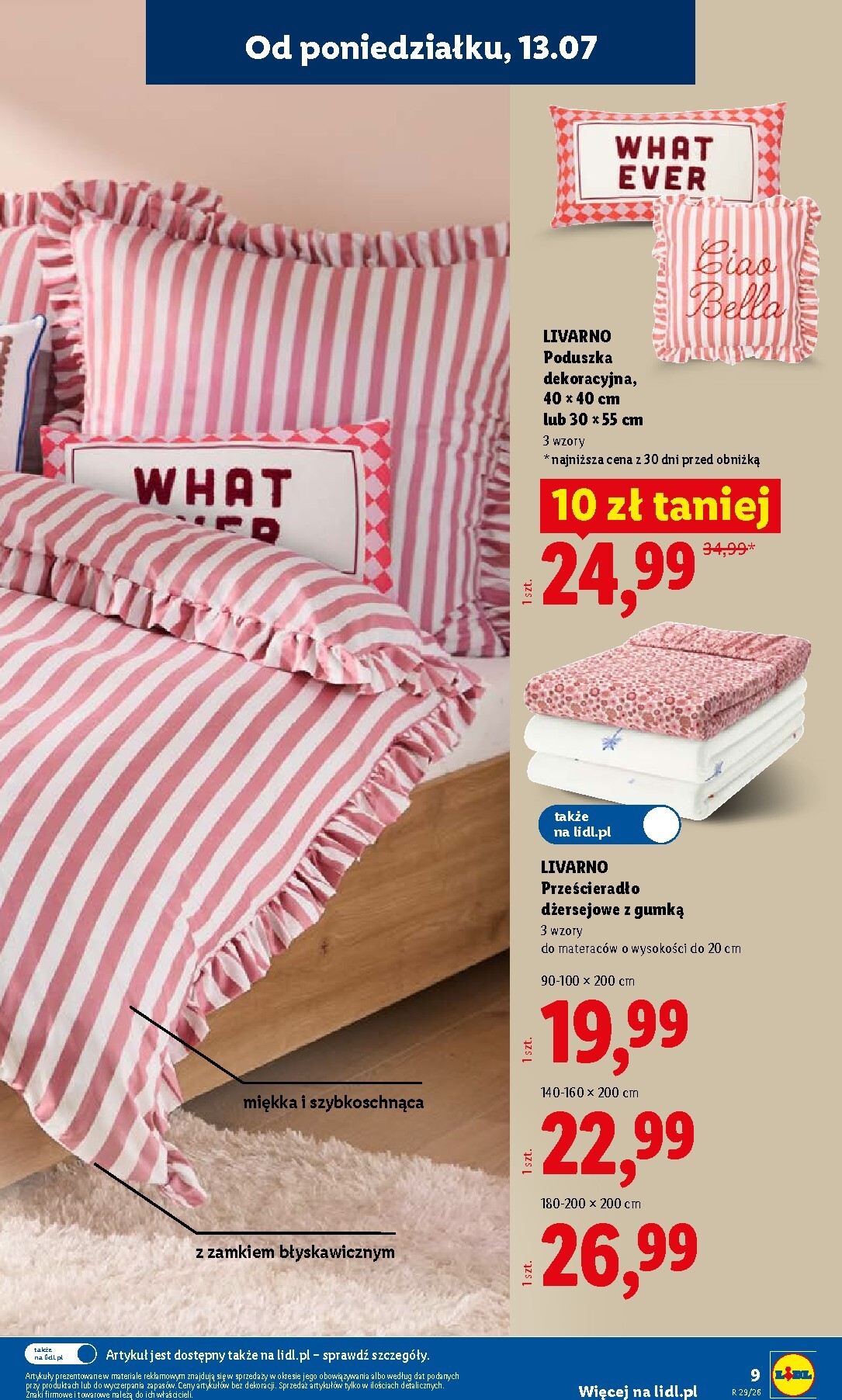 lidl - Nowa gazetka Lidl - Katalog ważny od 13.07 ważna od 13.07.2026 do 18.07.2026 - page: 9
