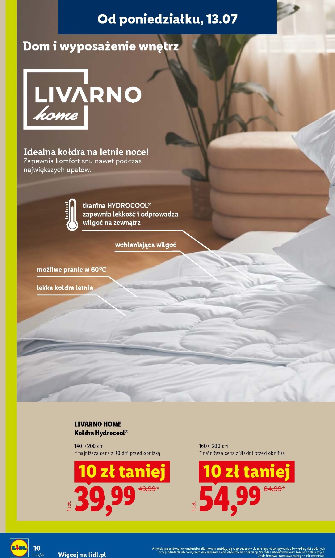 lidl - Nowa gazetka Lidl - Katalog ważny od 13.07 ważna od 13.07.2026 do 18.07.2026 - page: 10