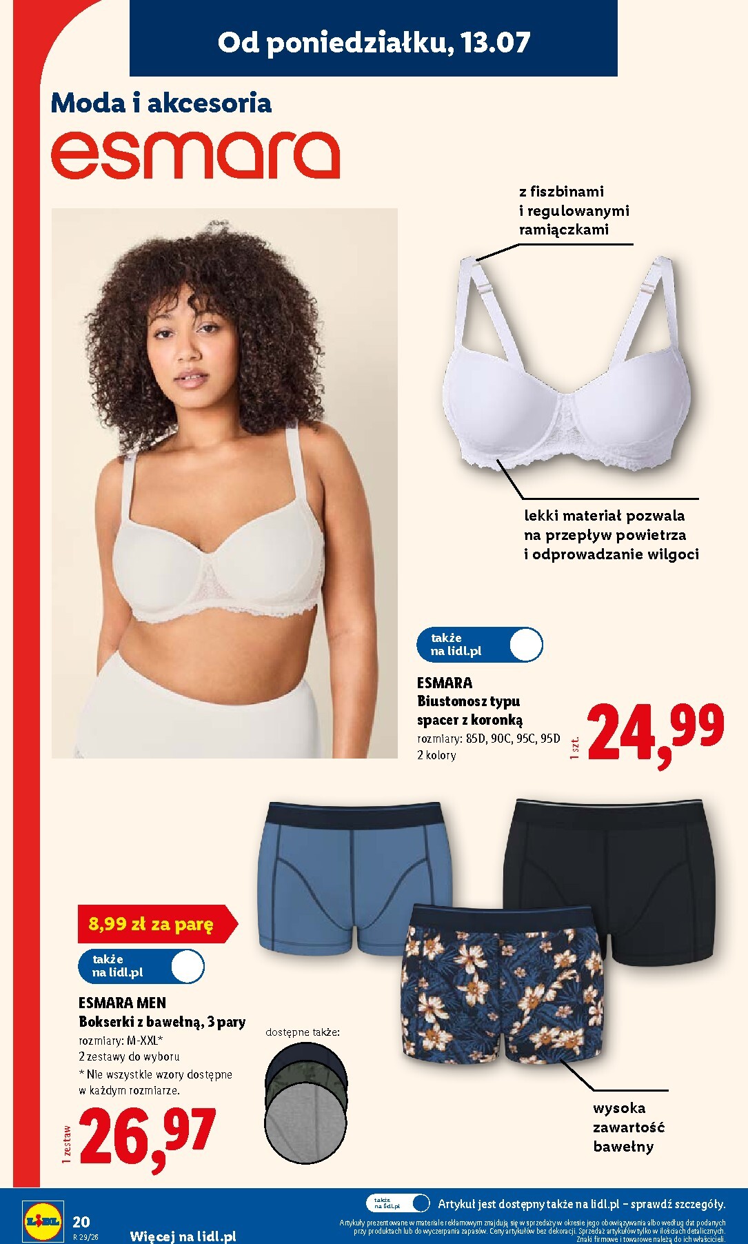lidl - Nowa gazetka Lidl - Katalog ważny od 13.07 ważna od 13.07.2026 do 18.07.2026 - page: 20