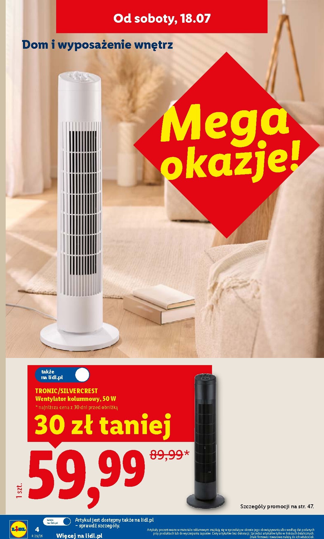 lidl - Nowa gazetka Lidl - Katalog ważny od 13.07 ważna od 13.07.2026 do 18.07.2026 - page: 4