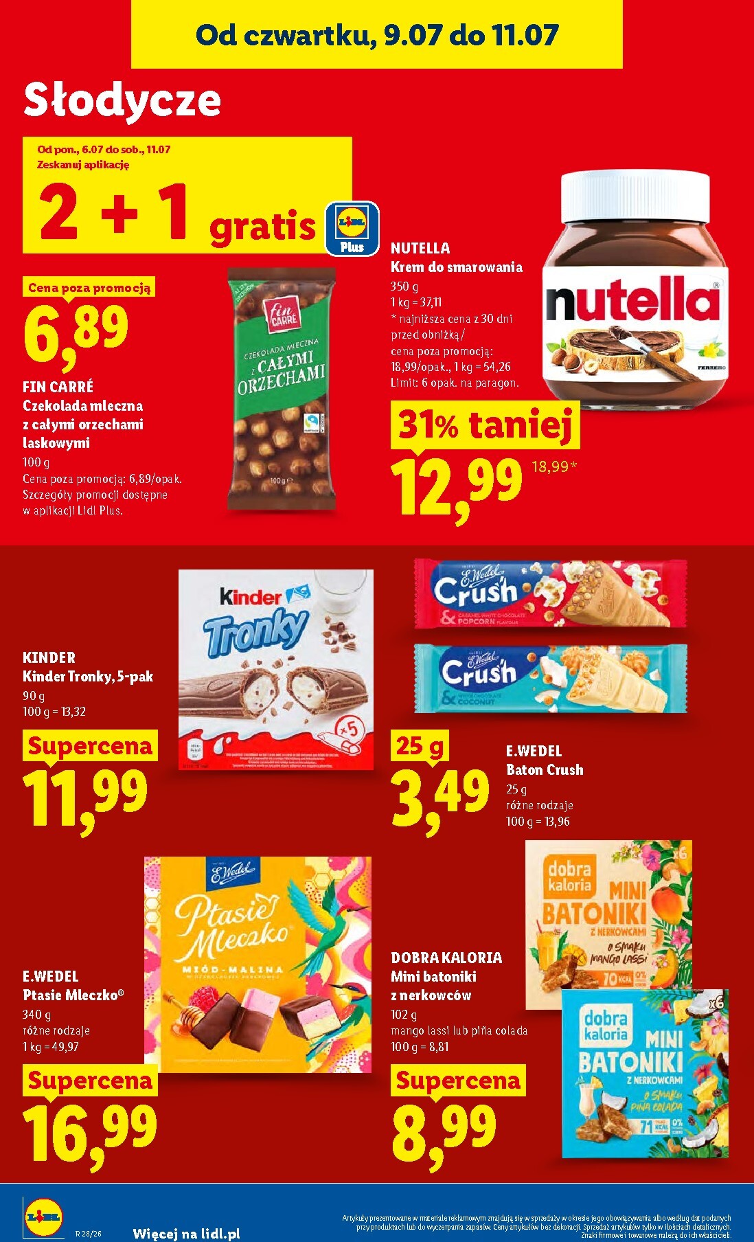 lidl - Aktualna gazetka Lidl - Gazetka ważna od 9.07 do 11.07 ważna od 09.07.2026 do 11.07.2026 - page: 80