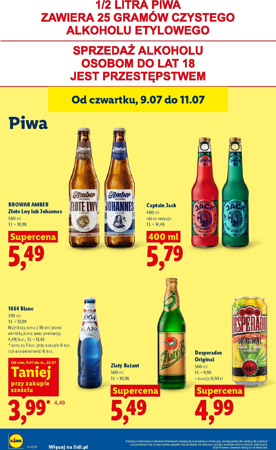 lidl - Aktualna gazetka Lidl ważna od 09.07.2026 do 11.07.2026 - page: 74