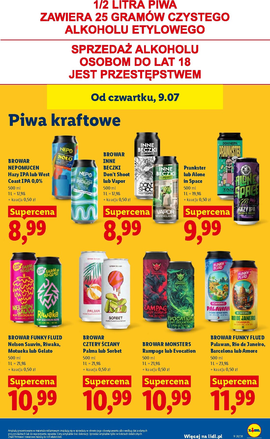 lidl - Aktualna gazetka Lidl ważna od 09.07.2026 do 11.07.2026 - page: 73