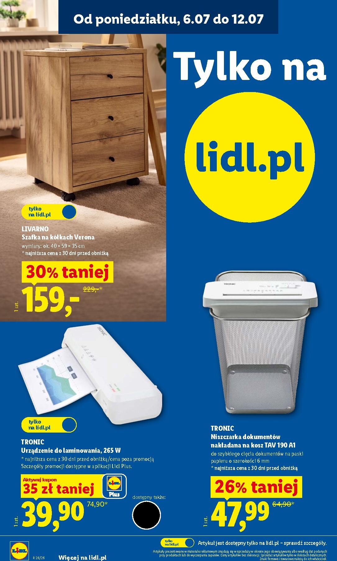 lidl - Aktualna gazetka Lidl - Katalog Okazji ważna od 06.07.2026 do 11.07.2026 - page: 8