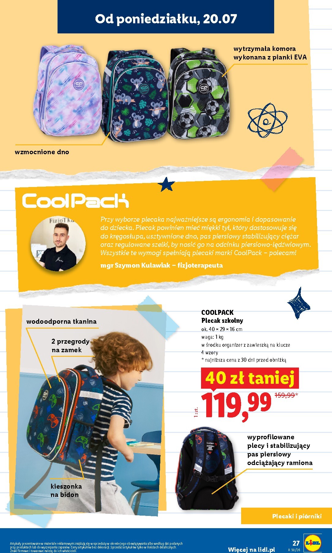 lidl - Aktualna gazetka Lidl - Kompletna wyprawka w megacenach ważna od 09.07.2026 do 31.07.2026 - page: 27