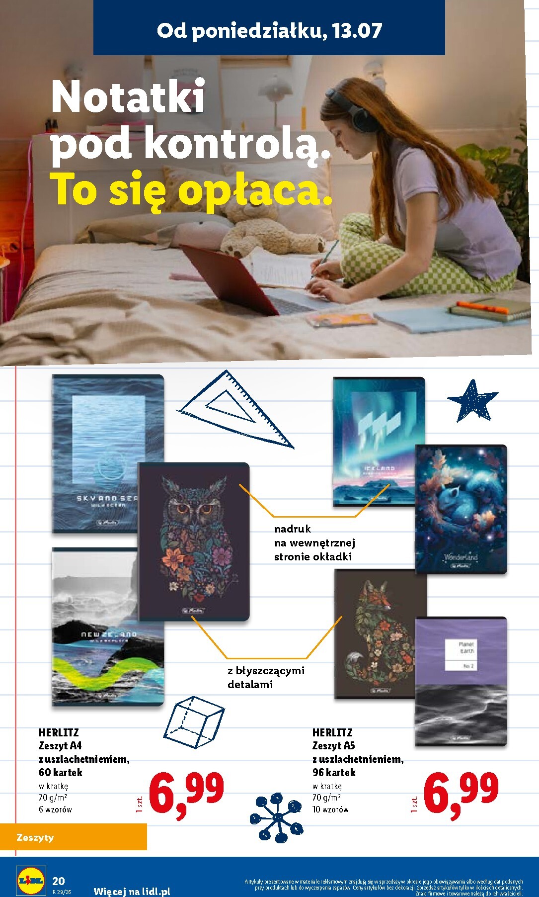 lidl - Aktualna gazetka Lidl - Kompletna wyprawka w megacenach ważna od 09.07.2026 do 31.07.2026 - page: 20