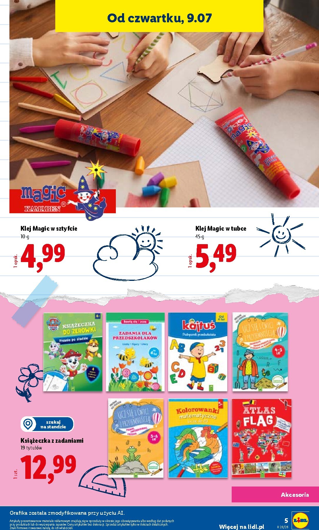 lidl - Aktualna gazetka Lidl - Kompletna wyprawka w megacenach ważna od 09.07.2026 do 31.07.2026 - page: 5