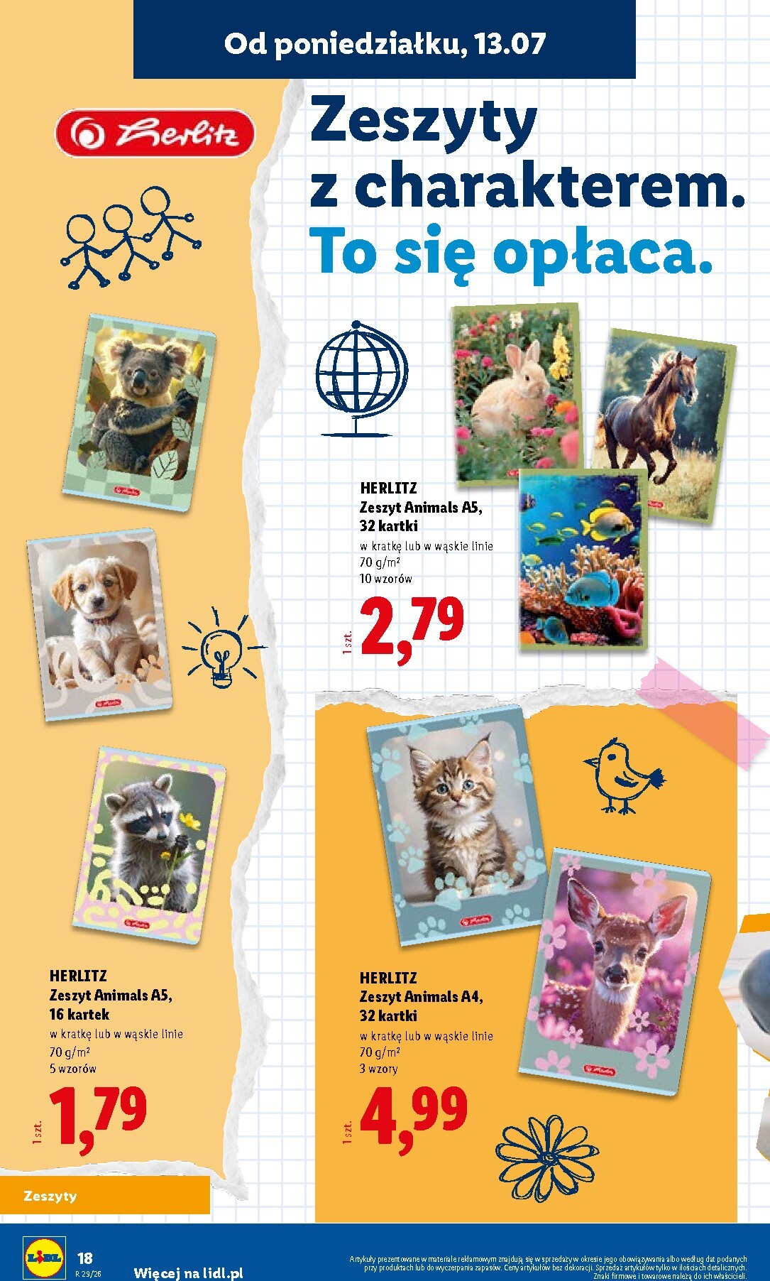 lidl - Aktualna gazetka Lidl - Kompletna wyprawka w megacenach ważna od 09.07.2026 do 31.07.2026 - page: 18