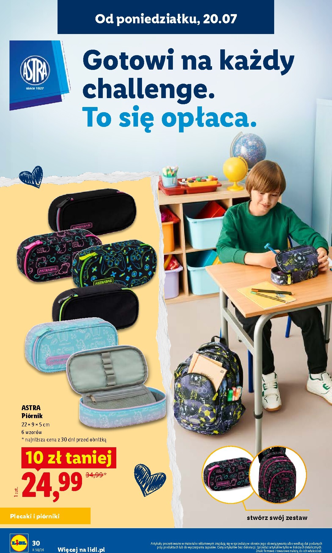lidl - Aktualna gazetka Lidl - Kompletna wyprawka w megacenach ważna od 09.07.2026 do 31.07.2026 - page: 30