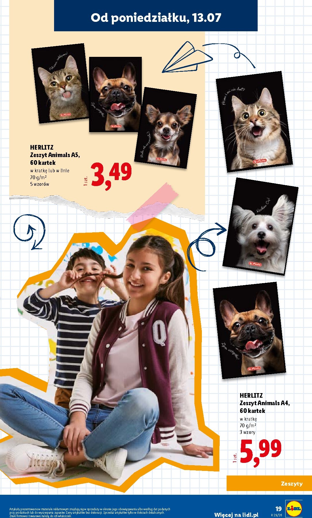 lidl - Aktualna gazetka Lidl - Kompletna wyprawka w megacenach ważna od 09.07.2026 do 31.07.2026 - page: 19