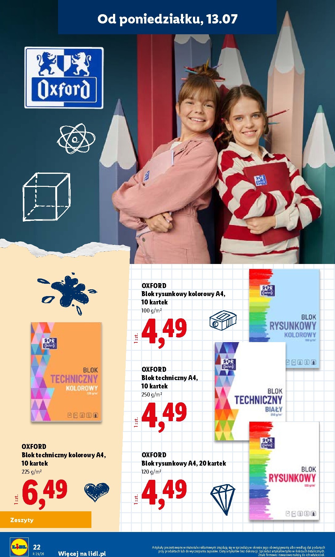 lidl - Aktualna gazetka Lidl - Kompletna wyprawka w megacenach ważna od 09.07.2026 do 31.07.2026 - page: 22