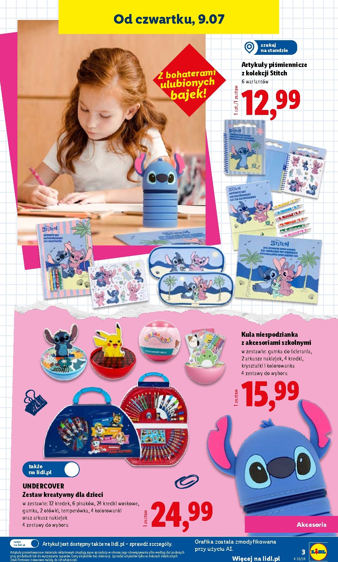 lidl - Aktualna gazetka Lidl - Kompletna wyprawka w megacenach ważna od 09.07.2026 do 31.07.2026 - page: 3