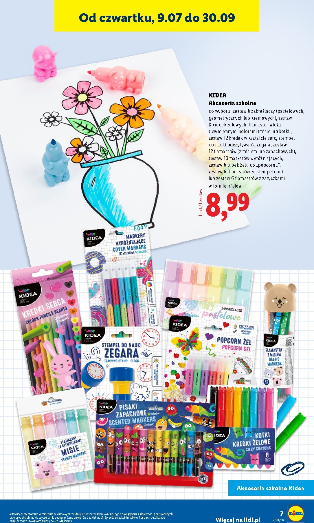 lidl - Aktualna gazetka Lidl - Kompletna wyprawka w megacenach ważna od 09.07.2026 do 31.07.2026 - page: 7