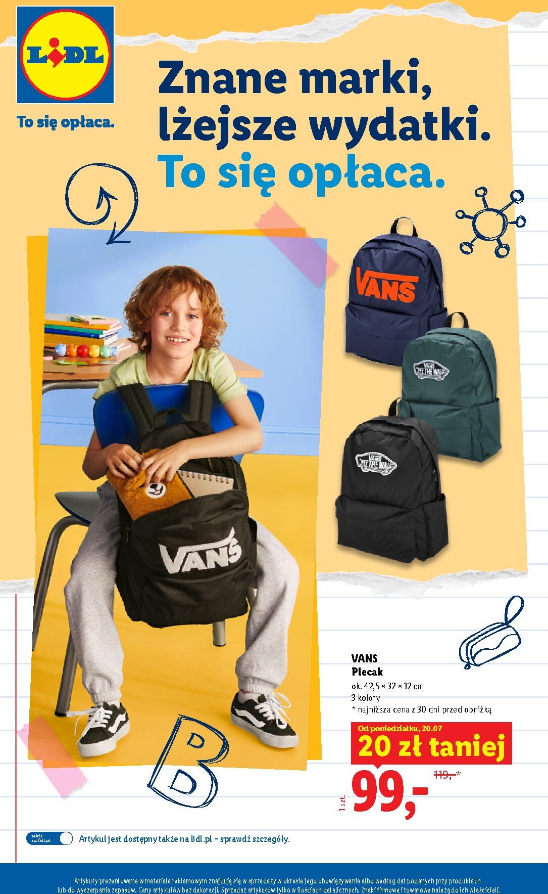 lidl - Aktualna gazetka Lidl - Kompletna wyprawka w megacenach ważna od 09.07.2026 do 31.07.2026 - page: 65