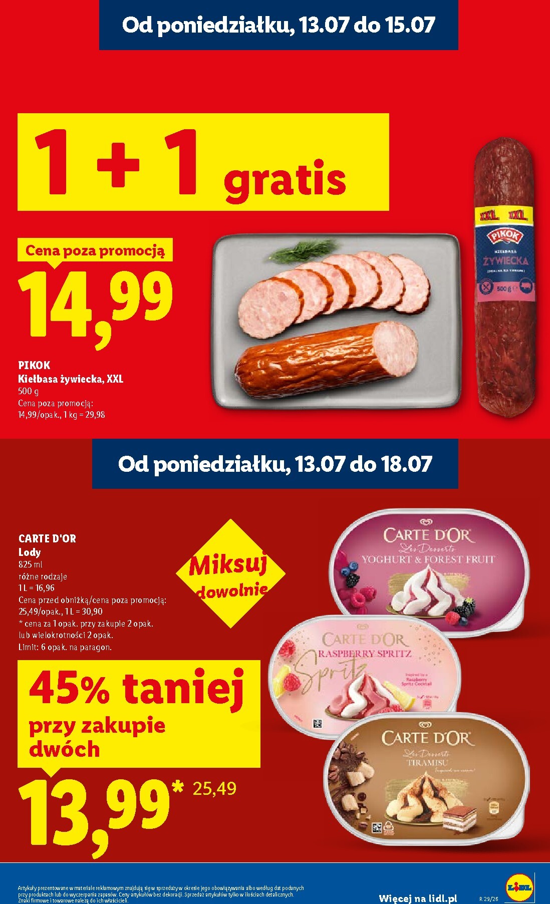 lidl - Nowa gazetka Lidl - Gazetka ważna od 13.07 do 15.07 ważna od 13.07.2026 do 15.07.2026 - page: 7