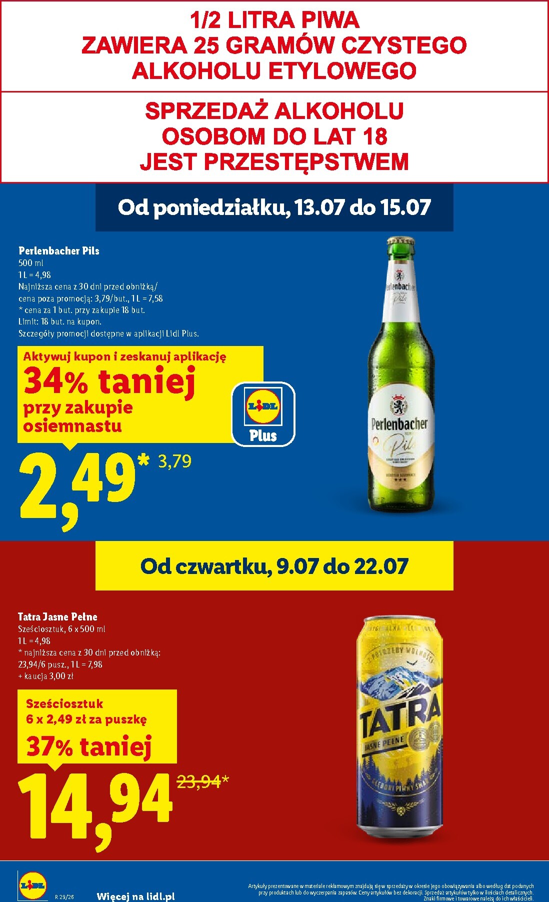 lidl - Nowa gazetka Lidl - Gazetka ważna od 13.07 do 15.07 ważna od 13.07.2026 do 15.07.2026 - page: 20