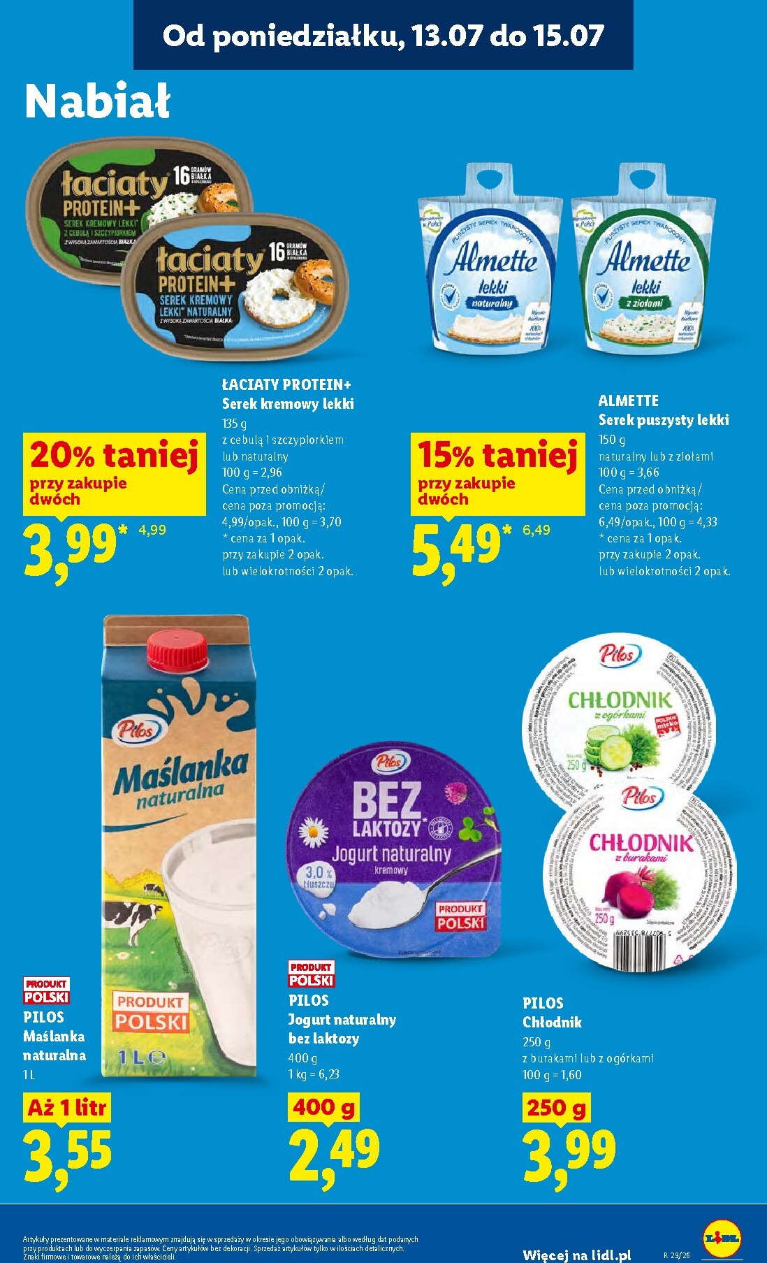 lidl - Nowa gazetka Lidl - Gazetka ważna od 13.07 do 15.07 ważna od 13.07.2026 do 15.07.2026 - page: 73