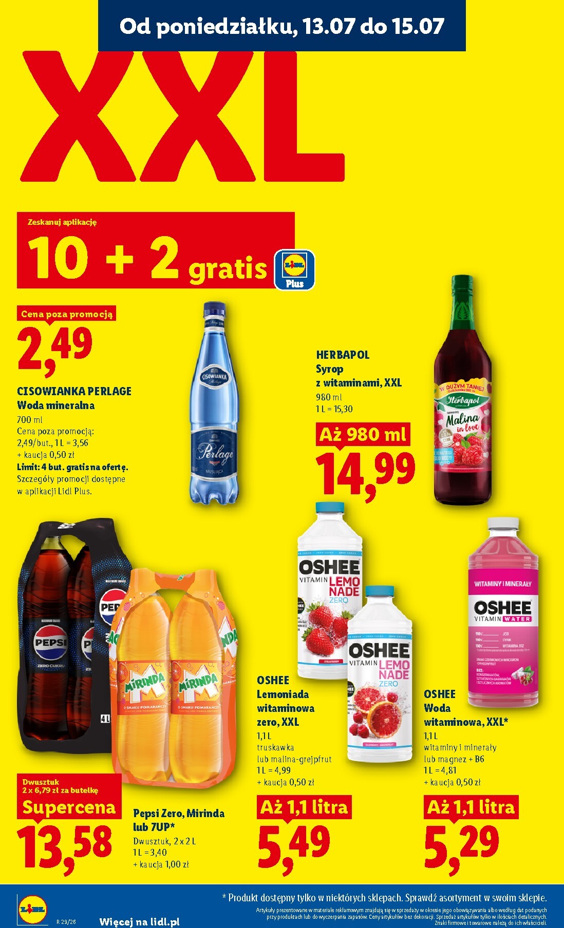lidl - Nowa gazetka Lidl - Gazetka ważna od 13.07 do 15.07 ważna od 13.07.2026 do 15.07.2026 - page: 60