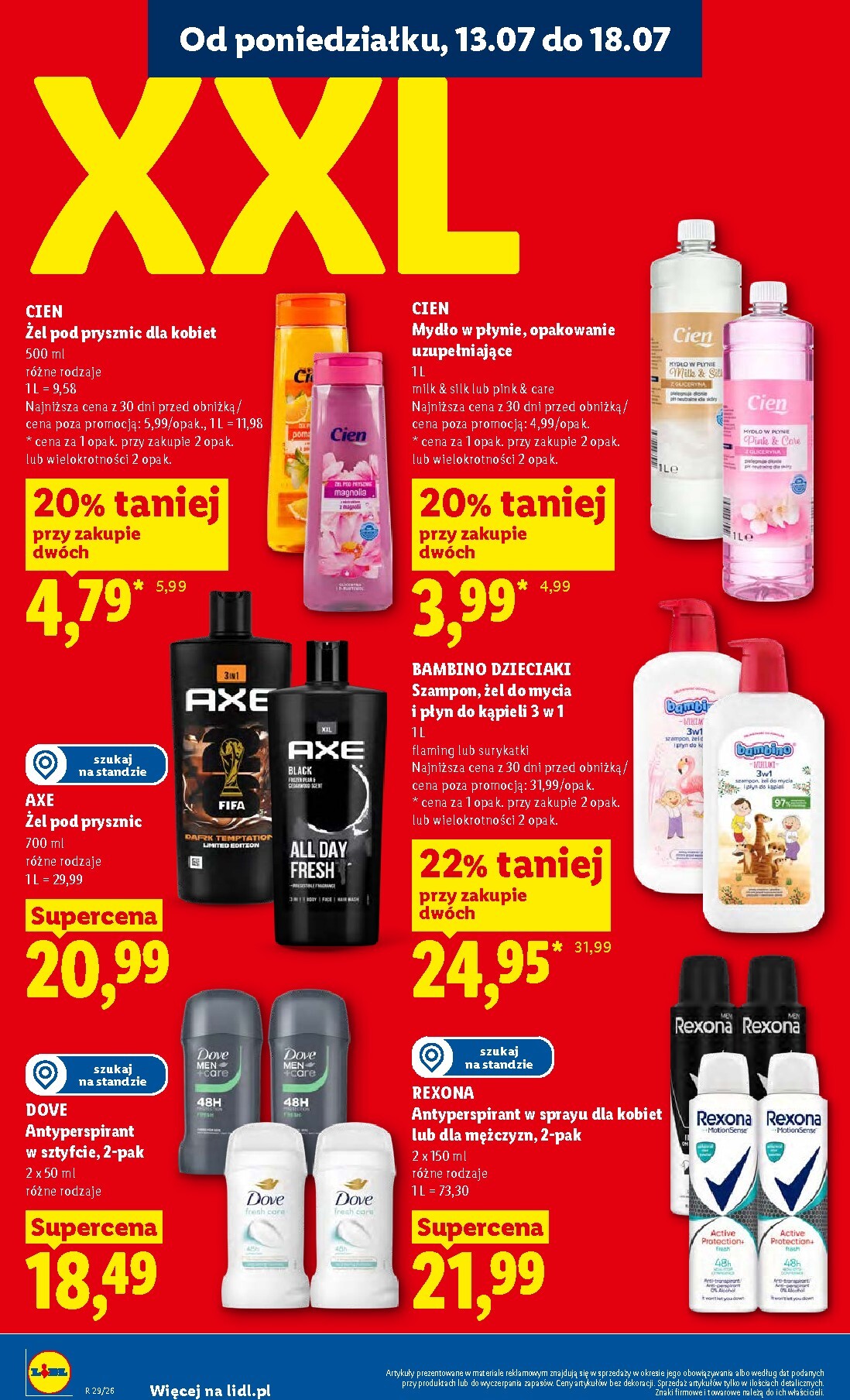 lidl - Nowa gazetka Lidl - Gazetka ważna od 13.07 do 15.07 ważna od 13.07.2026 do 15.07.2026 - page: 62