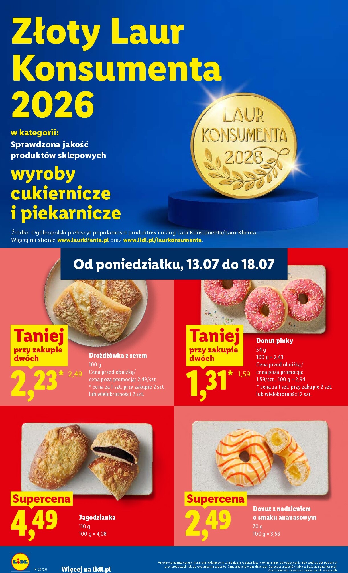 lidl - Nowa gazetka Lidl - Gazetka ważna od 13.07 do 15.07 ważna od 13.07.2026 do 15.07.2026 - page: 66