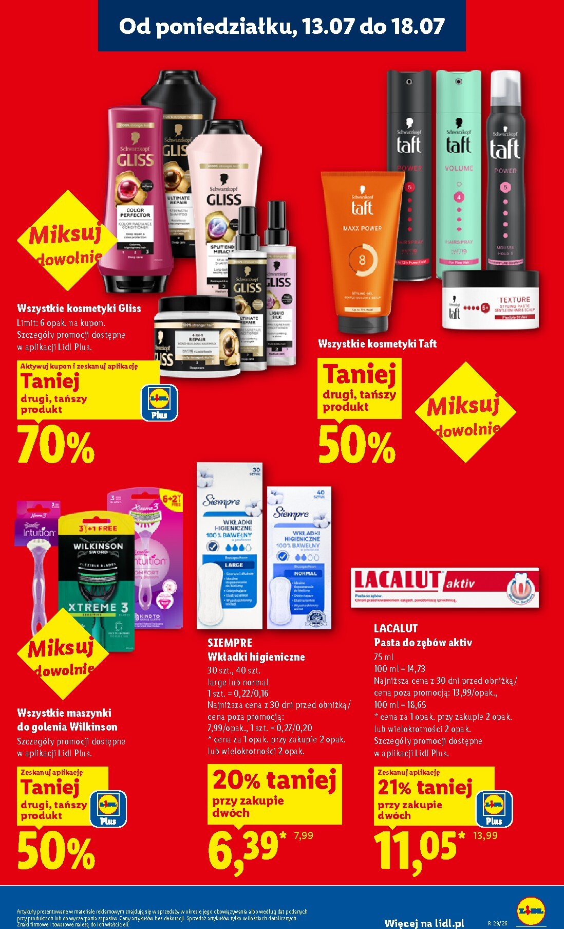 lidl - Nowa gazetka Lidl - Gazetka ważna od 13.07 do 15.07 ważna od 13.07.2026 do 15.07.2026 - page: 63