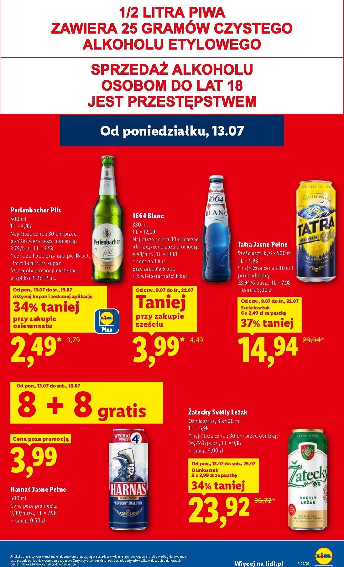 lidl - Nowa gazetka Lidl - Gazetka ważna od 13.07 do 15.07 ważna od 13.07.2026 do 15.07.2026 - page: 61