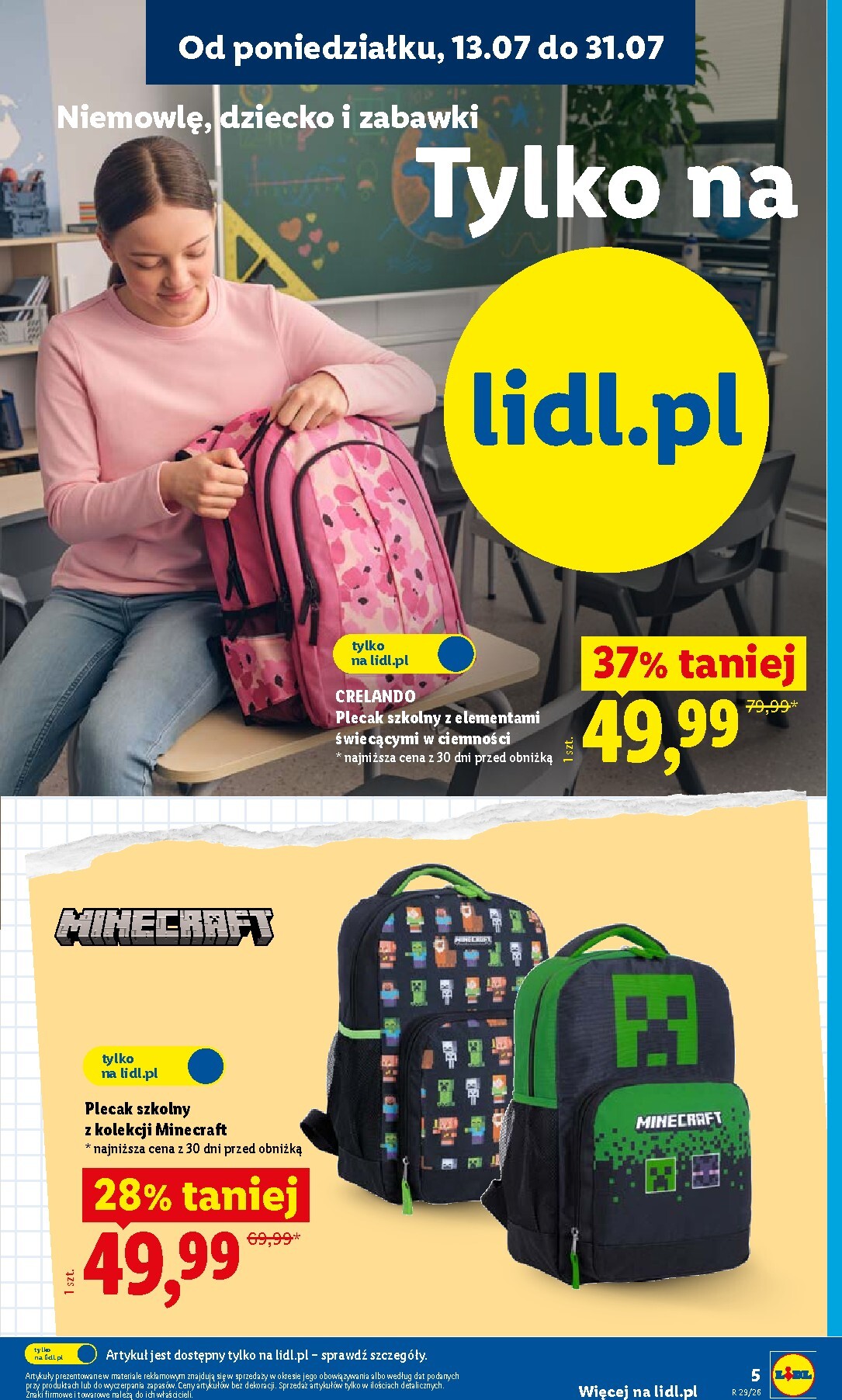 lidl - Aktualna gazetka Lidl - Katalog Okazji ważna od 13.07.2026 do 18.07.2026 - page: 5
