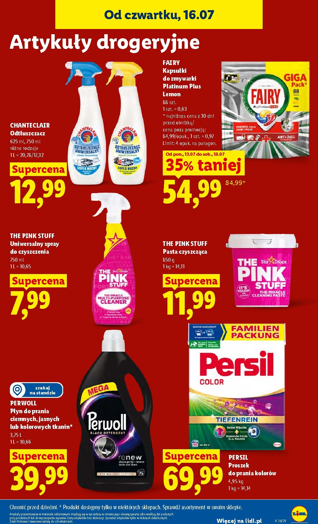 lidl - Nowa gazetka Lidl - Gazetka ważna od 16.07 do 18.07 ważna od 16.07.2026 do 18.07.2026 - page: 93