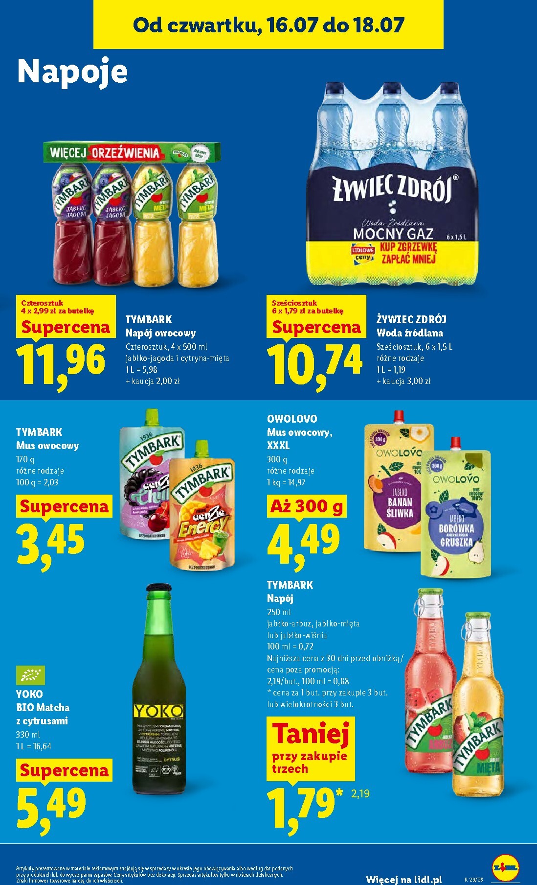 lidl - Nowa gazetka Lidl - Gazetka ważna od 16.07 do 18.07 ważna od 16.07.2026 do 18.07.2026 - page: 73