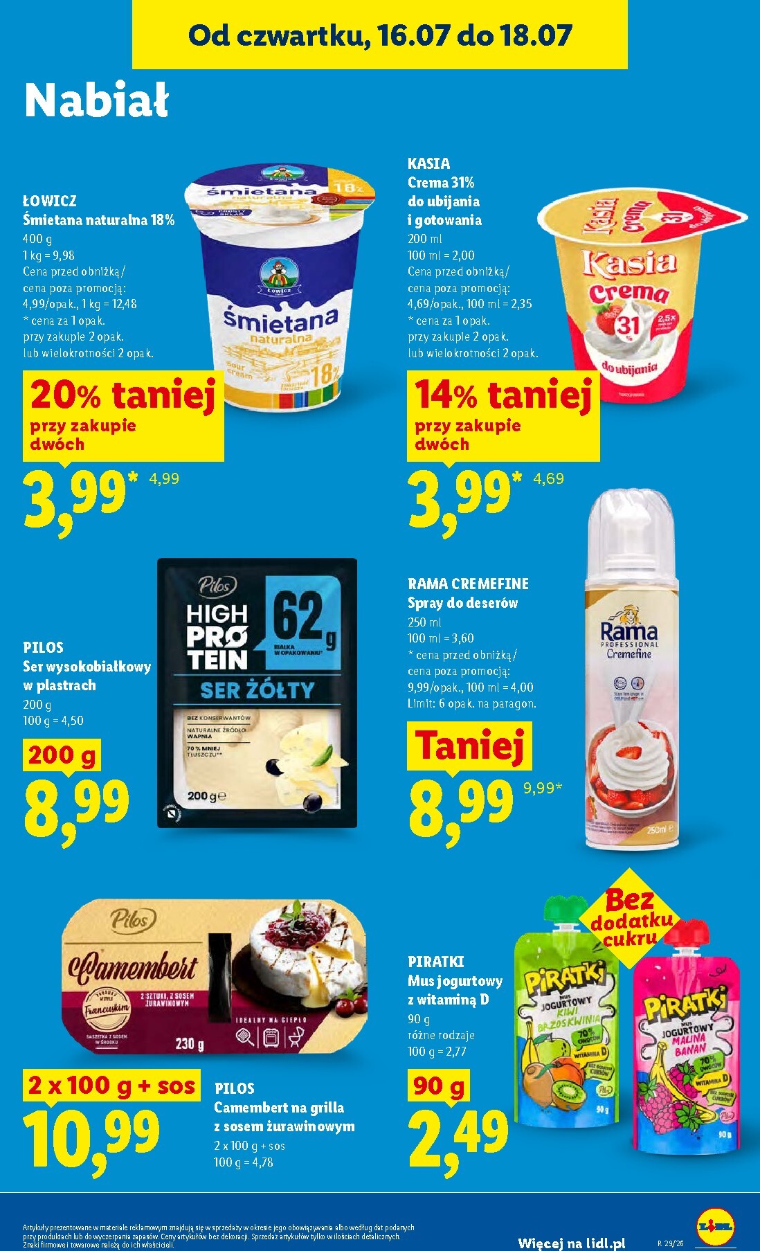 lidl - Nowa gazetka Lidl - Gazetka ważna od 16.07 do 18.07 ważna od 16.07.2026 do 18.07.2026 - page: 65