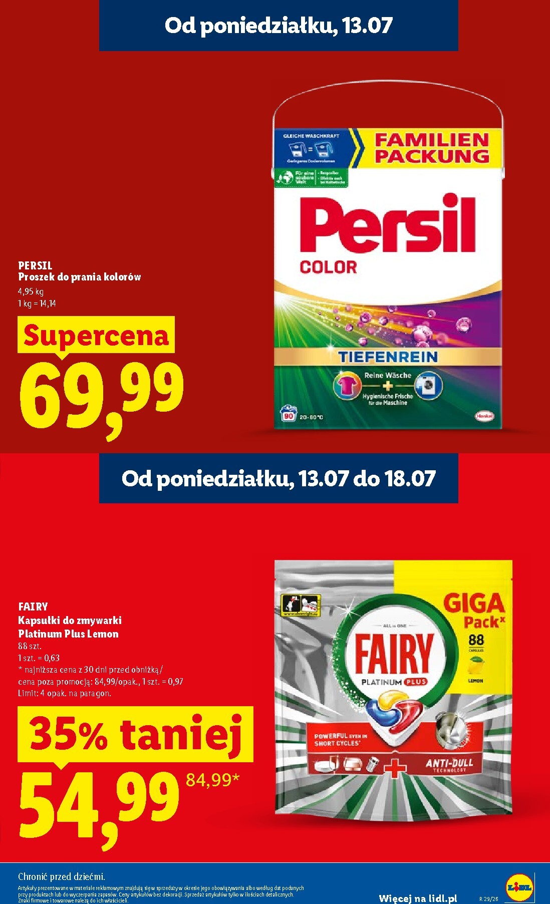 lidl - Nowa gazetka Lidl - Gazetka ważna od 16.07 do 18.07 ważna od 16.07.2026 do 18.07.2026 - page: 23