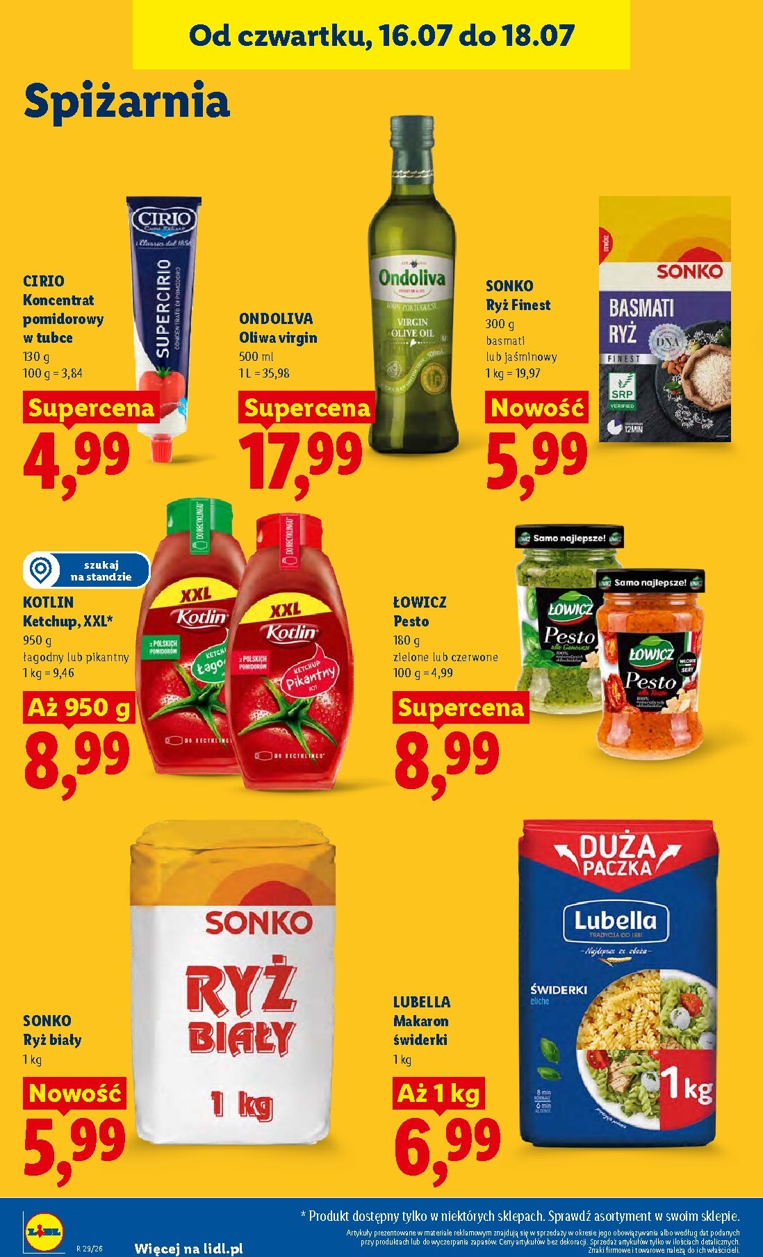 lidl - Nowa gazetka Lidl - Gazetka ważna od 16.07 do 18.07 ważna od 16.07.2026 do 18.07.2026 - page: 86