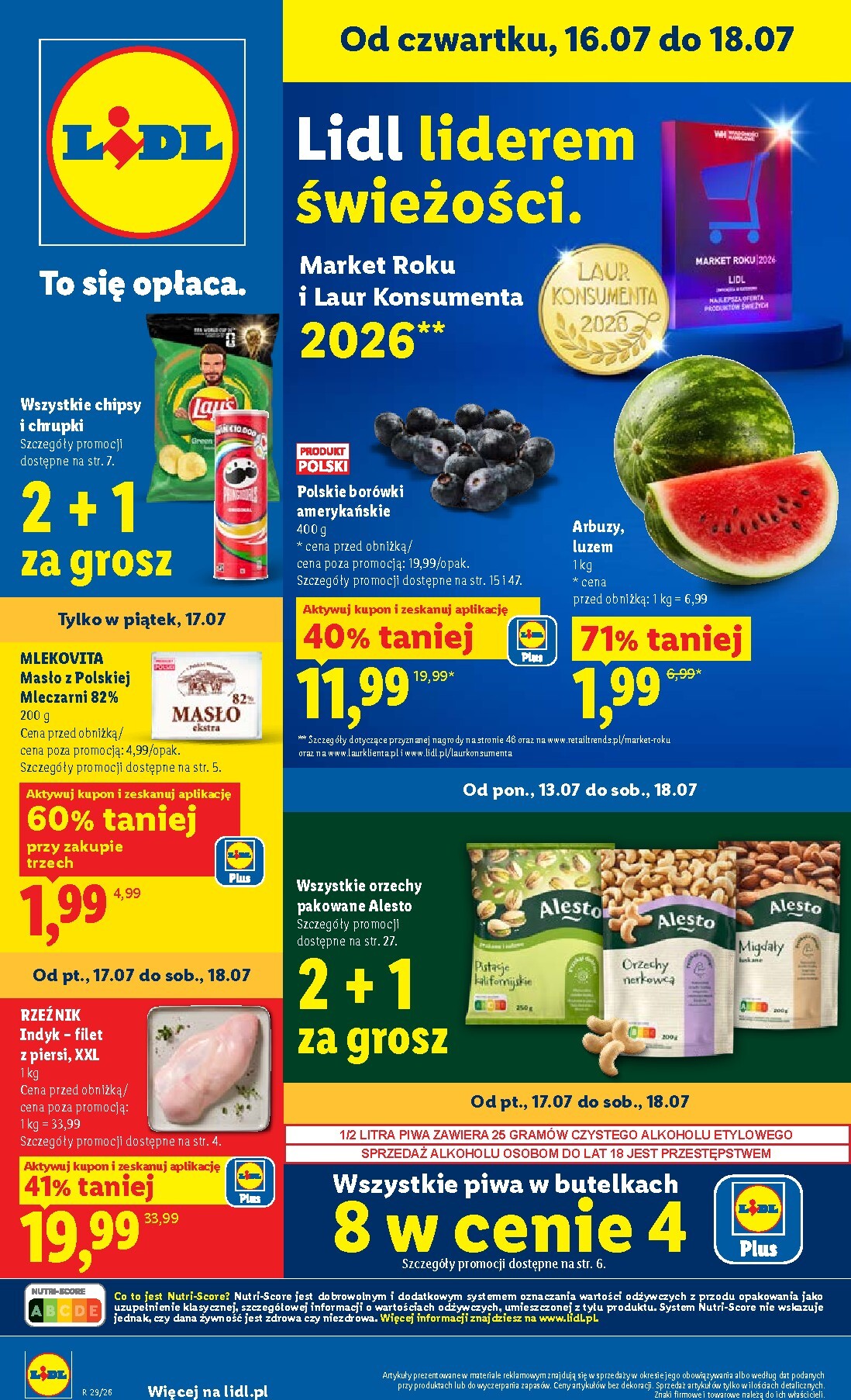 lidl - Aktualna gazetka Lidl ważna od 16.07.2026 do 18.07.2026