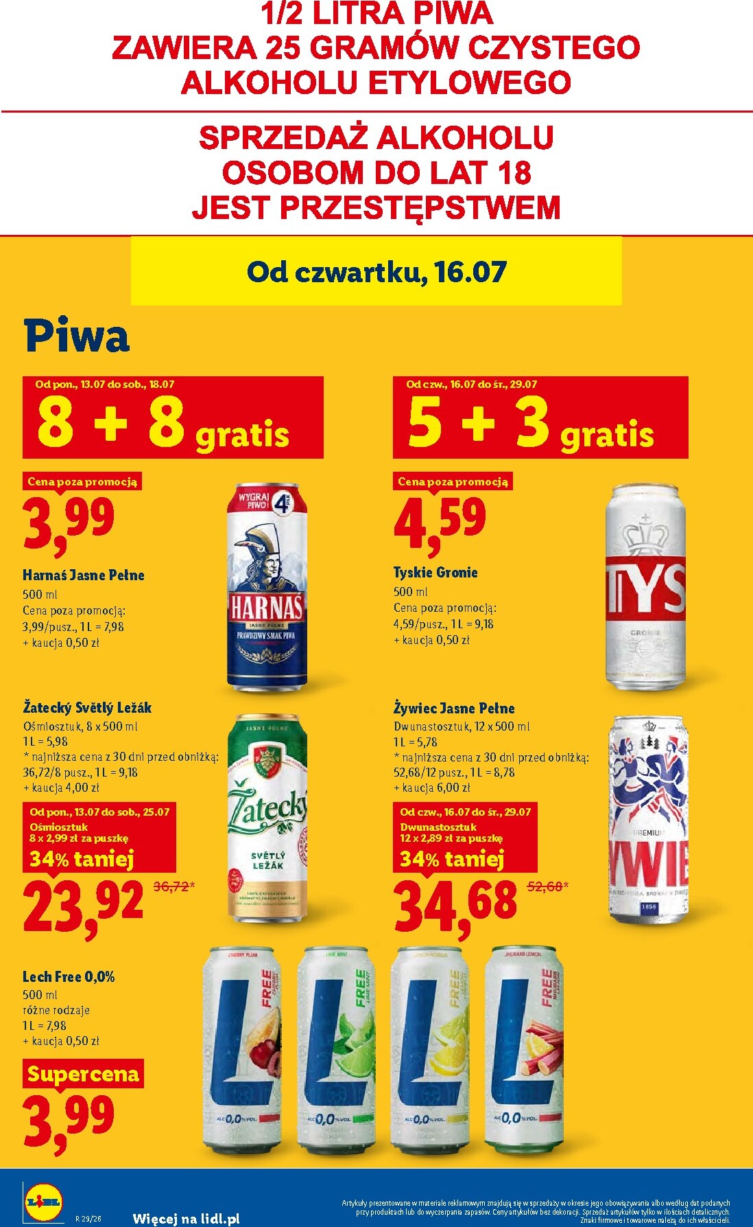 lidl - Aktualna gazetka Lidl ważna od 16.07.2026 do 18.07.2026 - page: 80